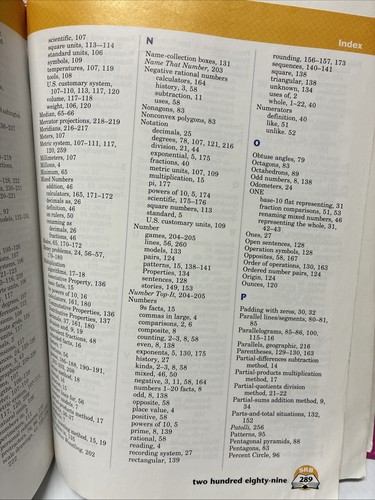 Everyday Mathematics: Student reference book Grade 4 Hardcover 2002 - Picture 17 of 24