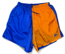 VINTAGE Y2K 90'S Nike Men's Swim Trunks Board Shorts Color Block Mens Size Large