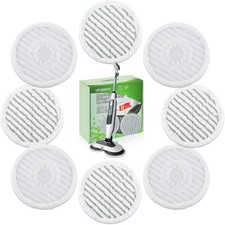 8 Pack Steam Mop Pads for Shark S8001 S7001 S7201 S8201