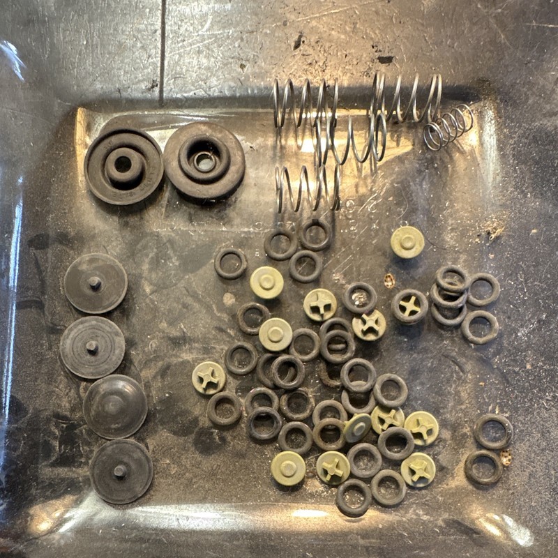 Sprayer Nozzle Body Rebuilding Components, Diaphragm, Discs & Retainers