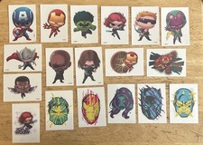 Marvel AVENGERS Temporary Tattoos Lot of 18