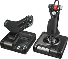 Logitech G X52 Pro USB Flight Control System HOTAS Joystick and Throttle