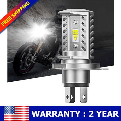 AUXITO Motorcycle H4 9003 HB2 LED Headlight Bulb 16000LM 6500K Hi/Lo Beam Light