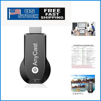 Anycast M100 HDMI Dongle - Wireless Mirroring & Wide Compatibility Solutions