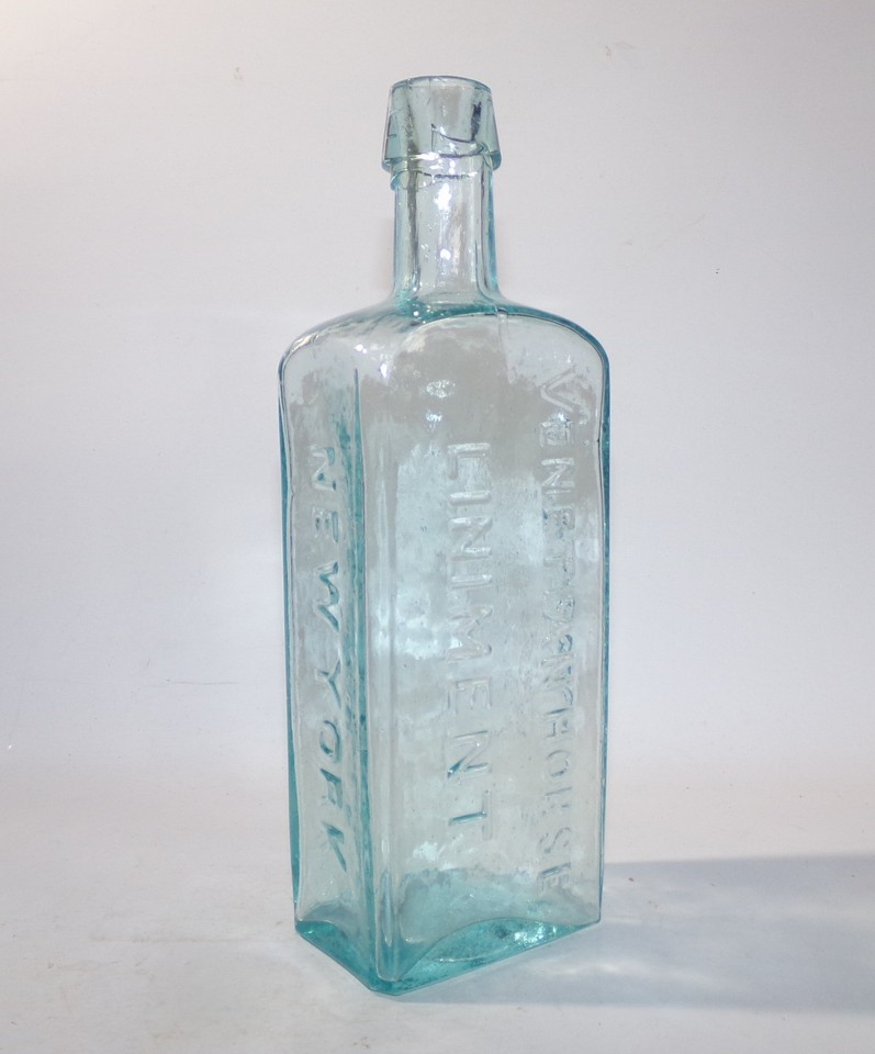 Whittled DR TOBIAS VENETIAN HORSE LINIMENT NEW YORK Aqua Medicine ...