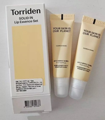 TORRIDEN Solid In Ceramide Lip Essence Set of 2 11 ml. Ea. K-Beauty, New - Picture 2 of 9