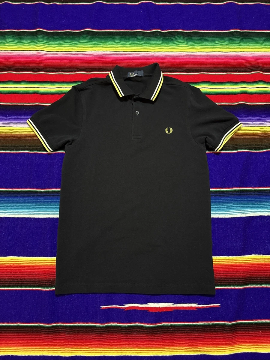 Fred Perry Slim Fit Twin Tipped Polo Ice Cream END. (ES