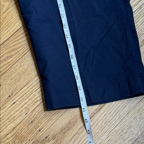 Oak Hill Men’s Navy Blue Chino Size 52x28 Classic Fit Stretch Comfort Cotton - Picture 4 of 10