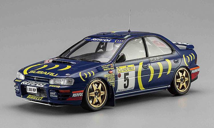 Hasegawa 51151 - 1/24 Subaru Impreza 1995 Monte Carlo Rally, Super Detail - New
