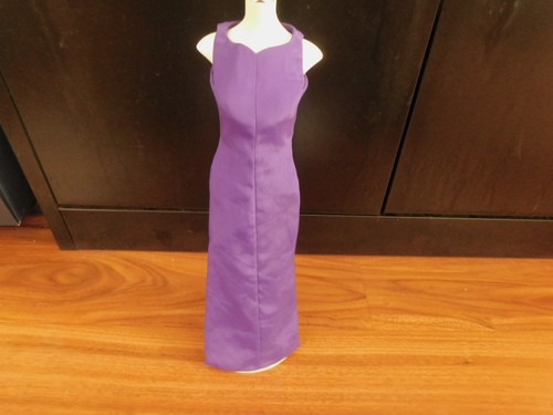 Franklin Mint Princess Diana Vinyl Doll Purple Gown Only For 16 Inch Vinyl Doll