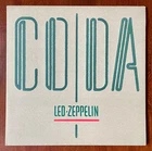 Led Zeppelin CODA - Embossed Cover - Album Vinyl Record 1982