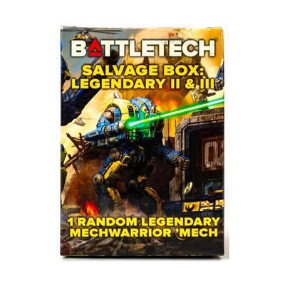 Catalyst Battletech Salvage Box - Legendary II & III VG+/NM