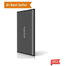 500GB Ultra Slim Portable External Hard Drive HDD USB 3.0 Compatible with PC,...