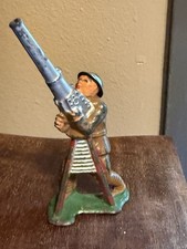 Barclay Manoil Anti Aircraft Gunner Lead Soldier B-117 4  