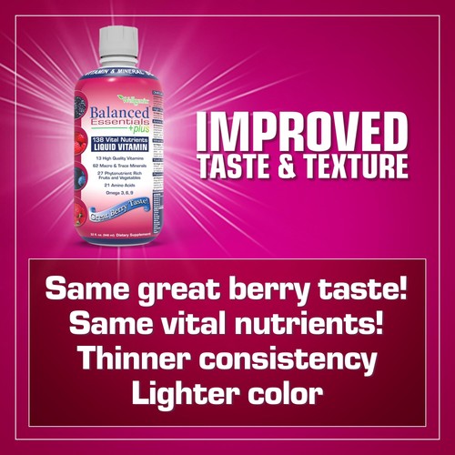 Balanced Essentials 2 Pack Natural Liquid Nutritional Supplement Vitamin 32 O... - Picture 2 of 9