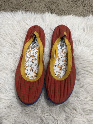 DIMMI Strength Mandarin Orange Ballet Flats Loafers Size 9 M comfort