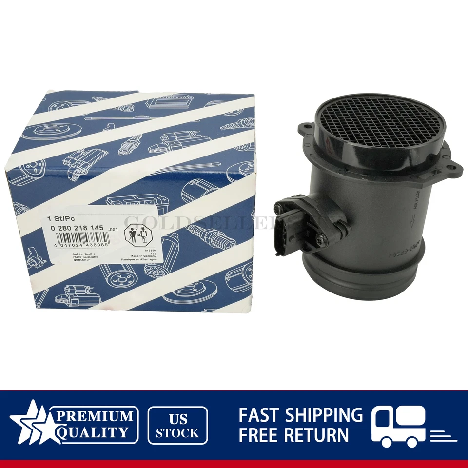 Sensor de flujo de aire másico MAF Fit Porsche Boxster Cayman 2.7L-H6 0280218145 para Bosch Foto 4 de 4