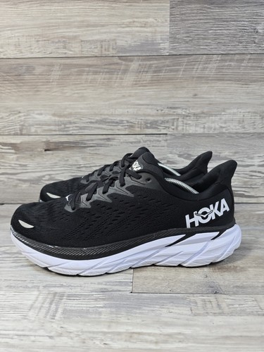 Hoka One One Clifton 8 1119393 BWAT Black Lace-Up Sneaker Mens Shoes Size 12D - Bild 7 von 13