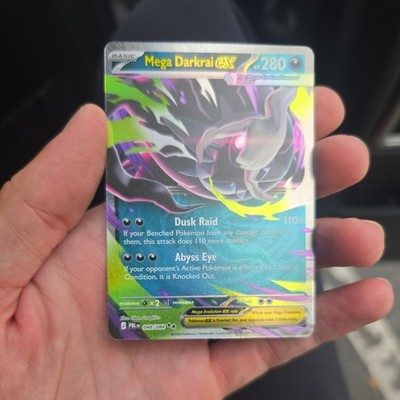 Pokemon TCG Mega Darkrai EX PBLN 048/084 Holo Rare 280 HP Mega Eng 2026
