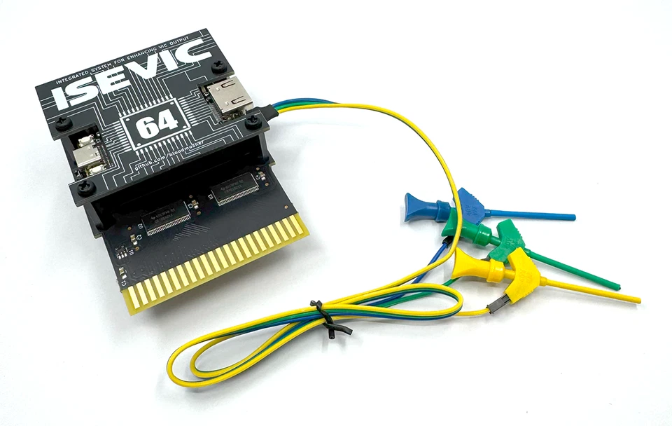 ISEVIC Commodore C64 HDMI Cartridge Fully Assembled - Image 2 of 3