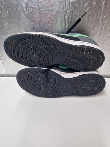 Nike Dunk Low ‘black Green Glow’ Size UK 6.5 - Picture 11 of 13