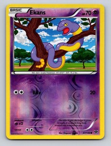 Ekans 47/146 XY Base Set Reverse Holo Common