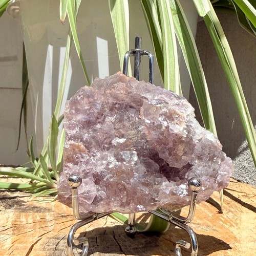 Piedra cruda fluorita natural 229 g cristal mineral curación - Imagen 4 de 9