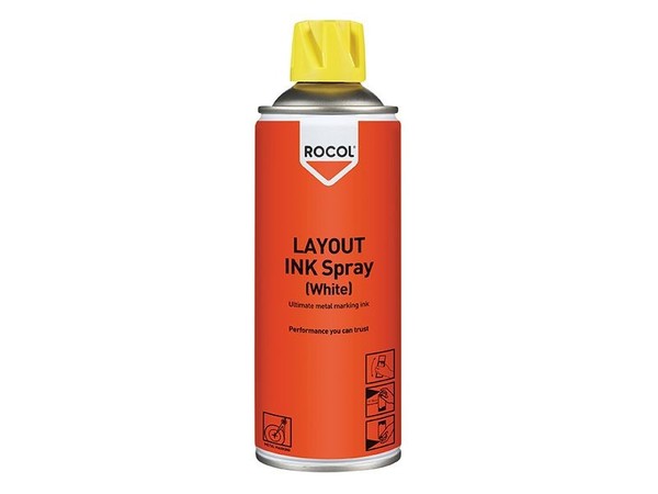 Rocol Layout Ink SprüHfarbe Weiß 400Ml-image