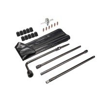 Dr.Roc Spare Tire Tool Kit with Spare Tire Jack Handle and Lug Wrench Spare T...