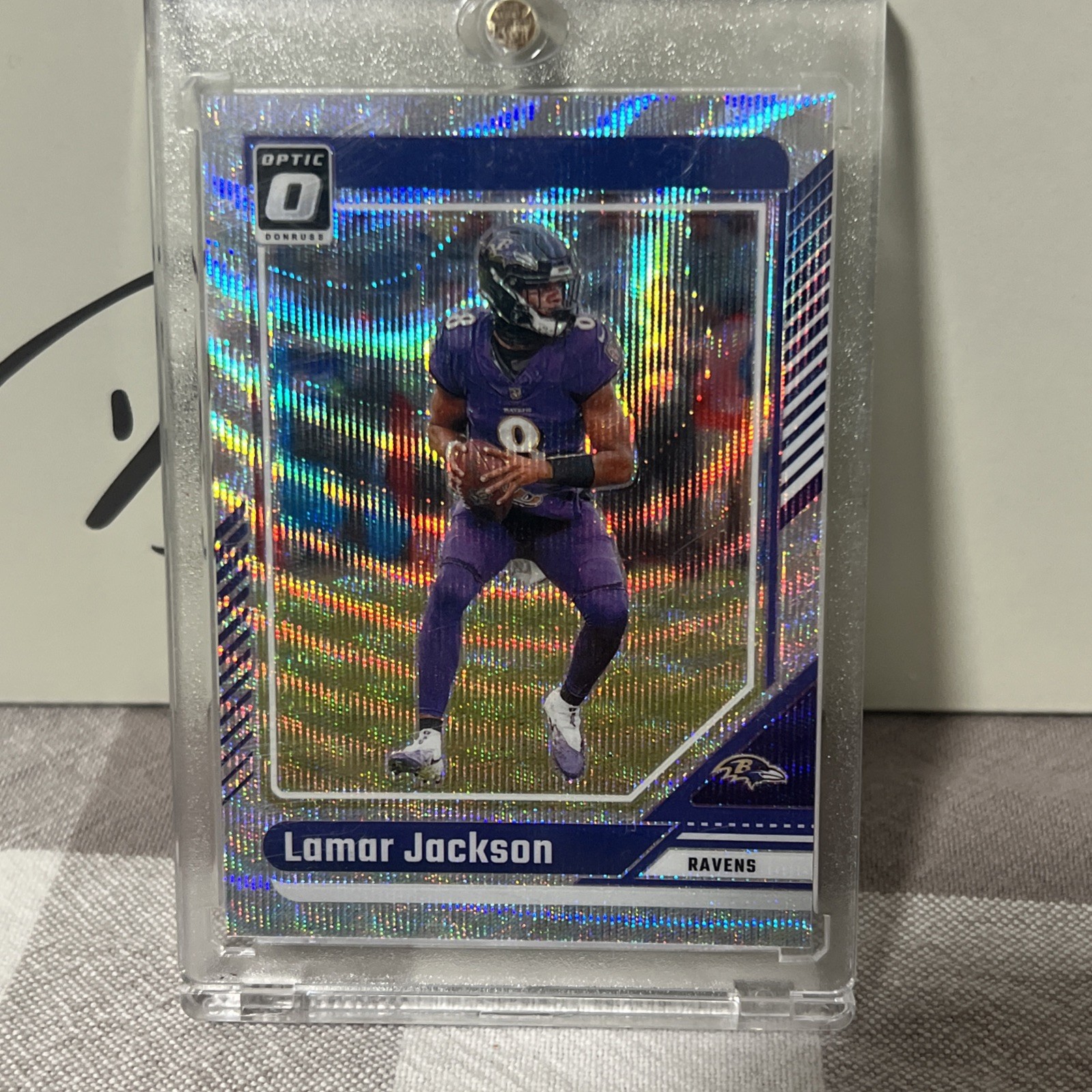 2024 Panini Donruss Optic - Lamar Jackson #13 Wave Prizm /300