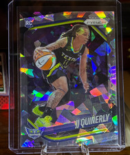 2025 Panini Prizm WNBA #95 JJ Quinerly Ice Prizms Dallas Wings