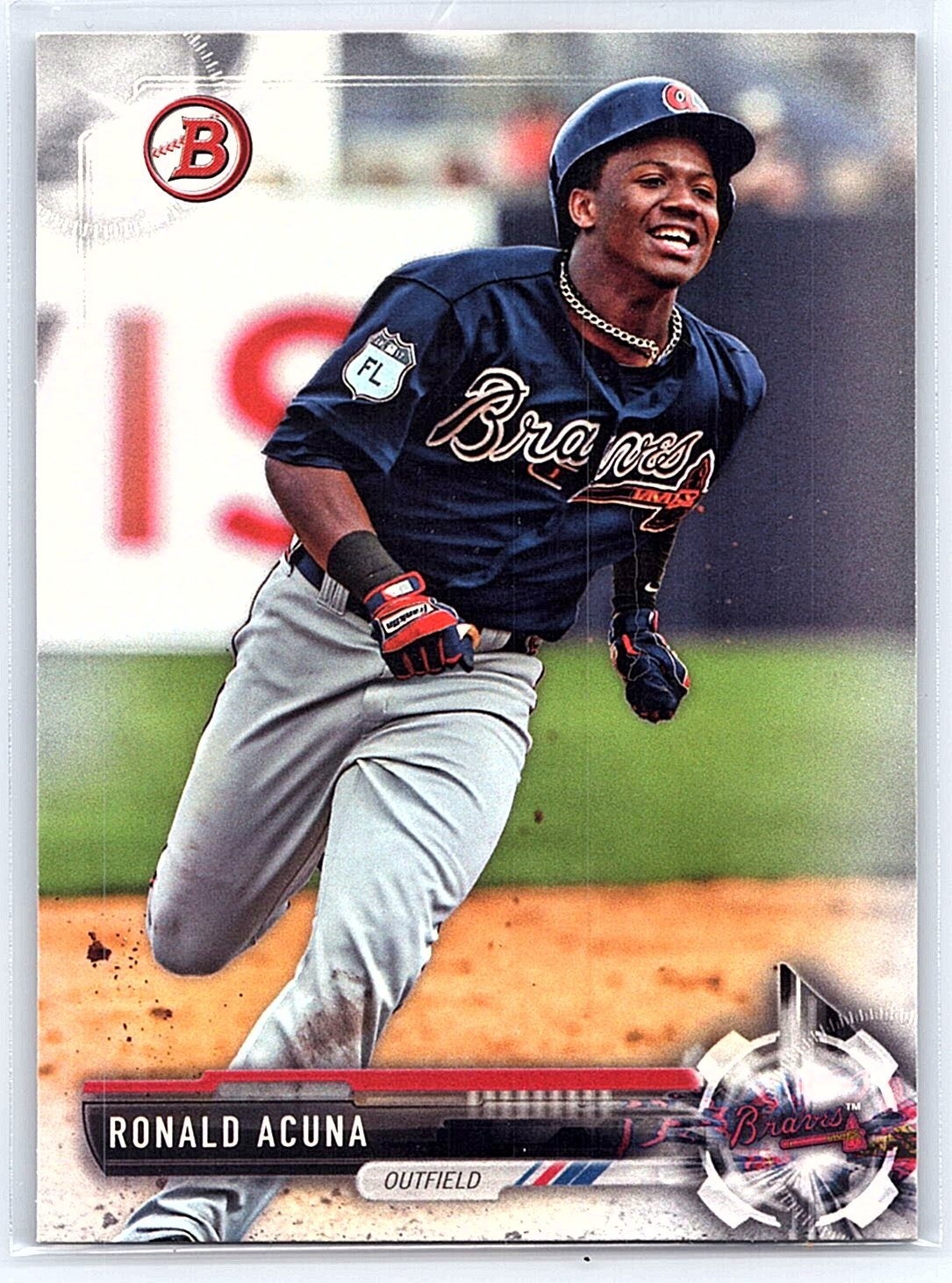 2017 Bowman Draft #BD-39 Ronald Acuna