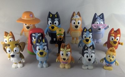 Ludo BLUEY NANA Honey Beagle CHILLI Bingo BANDIT Rusty BARTLEBEE Figure Lot x 14