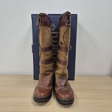 Dubarry Stivali Galway Country Originali - Pelle Idrorepellente, Membrana Gore-Tex, Marrone/Nero, Taglie X-Large, 37 EU