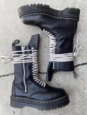RICK OWENS X DOC MARTENS 1989 QUAD BOOTS