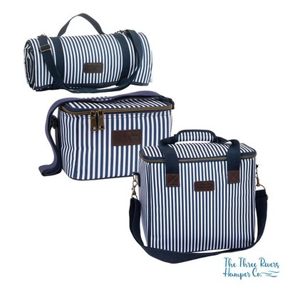 Navigate Three Rivers Family Kühltasche, Picknickdecke und persönliche Kühltasche Konvolut