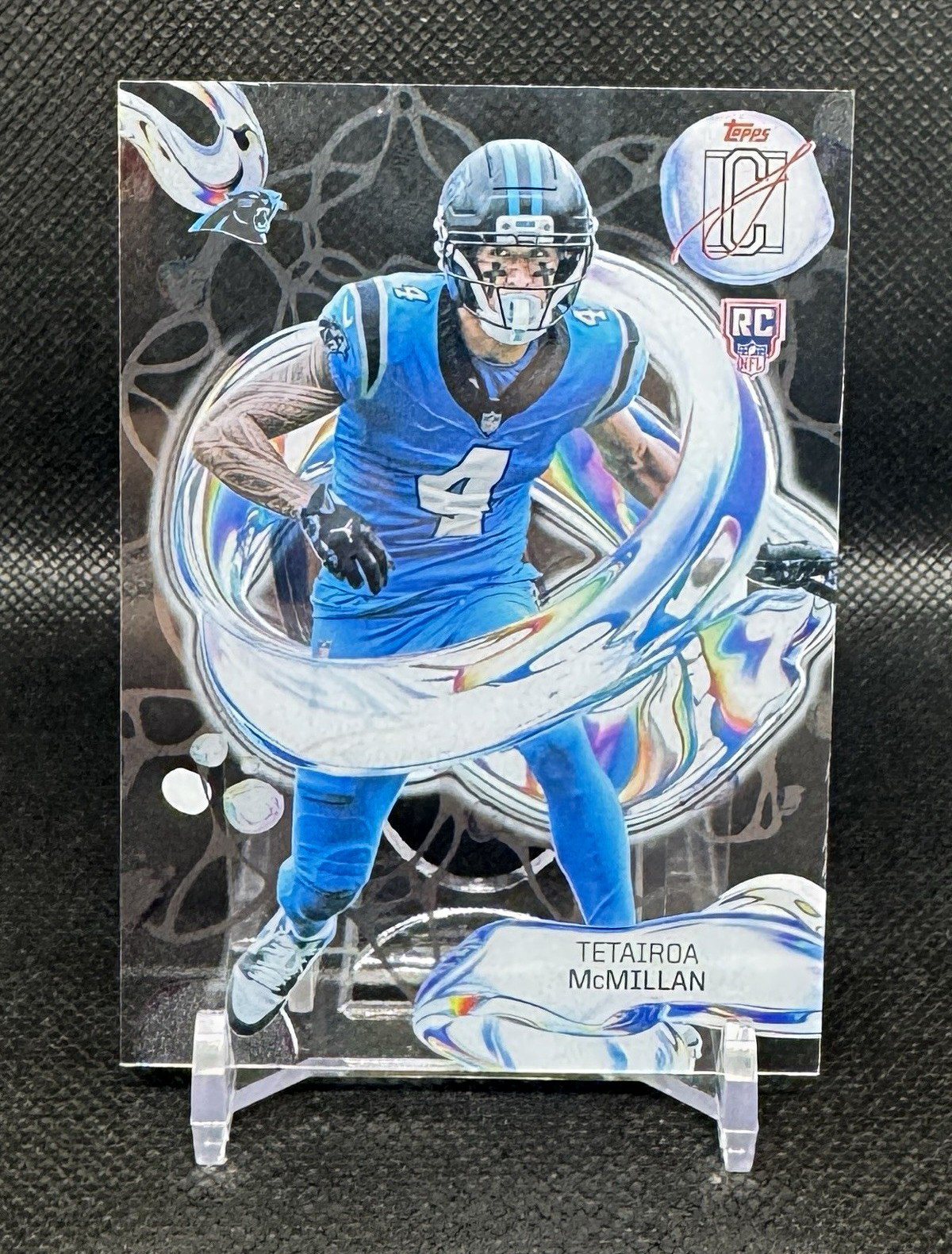 Topps 2025 Signature Class Fluidity Tetairoa McMillan Rookie Insert #FL-17