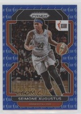 2022 Panini Prizm WNBA W25 Blue Prizm 42/149 Seimone Augustus #156 HOF r5f