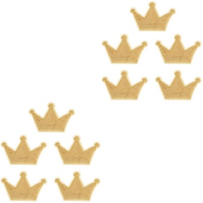 Golden Crown Sewing Patches DIY Appliques for Clothing