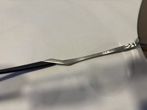 93 - Oakley Terrigal Satin Chrome Sunglasses - Prizm Tungsten - VERY NICE - Picture 5 of 8