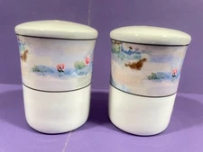 Mikasa Maxima MONET CAK01 Salt and Pepper Shaker Set 2 1/2"