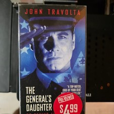 The General's Daughter VHS 1999 Action Thriller John Travolta Paramount