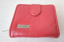 Geldbörse Damen rot Portemonaie Leder Stefano Neu