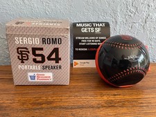 San Francisco Giants Sergio Romo Baseball Small Portable Speaker 2016 NEW in BOX