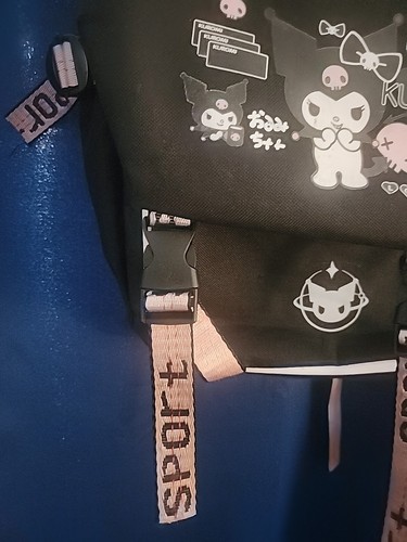 Cartoon Kuromi Cinnamoroll Backpack Large Schoolbag Satchel W/USB Charging Port - Picture 6 of 16