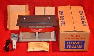 ORIGINAL LIONEL 465 SOUND DISPATCHING STATION IN OB POSTWAR NO RESERVE
