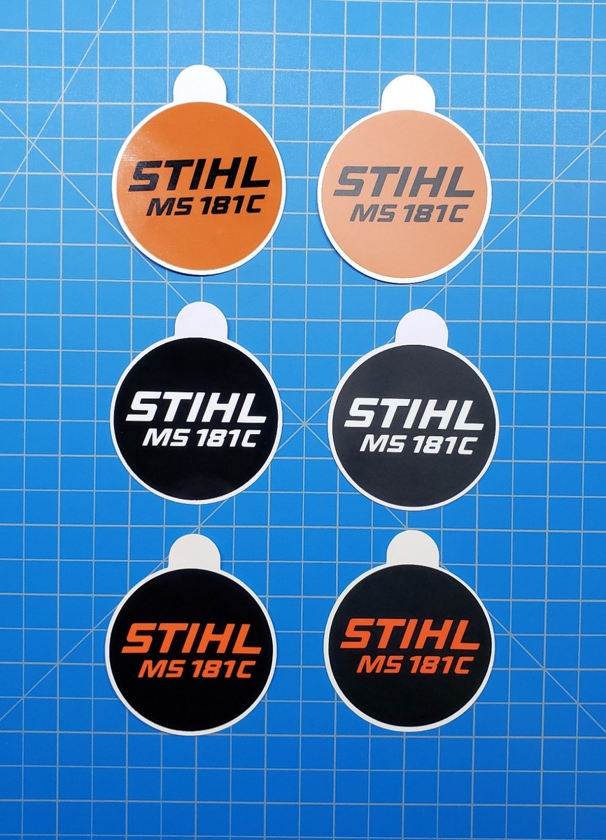 Vinyl Sticker for Stihl MS 181C Recoil Badge 