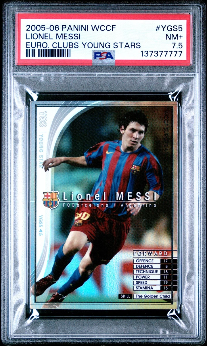 2005-06 Panini WCCF European Clubs Soccer Trading Cards for sale