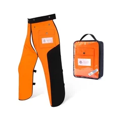 Chainsaw Chaps Apron 8-Layer Wrap for Men/Women Loggers Forest Workers Protec...