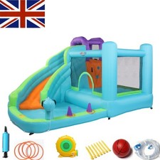 Bouncer Castle Inflatable Play Centre Kid Garden Fun Jumping Air Slide Blower